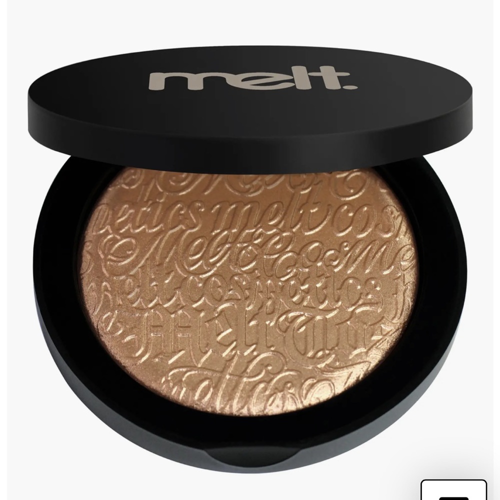 Melt Cosmetics Gold Ore Digital Dust Highlighter Powder Compact NEW